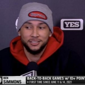 8868体育直播-6投6中准三双！西蒙斯赛季最佳一战令篮网喜悦加倍